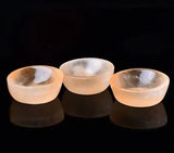 Peach Selenite Crystal Bowl