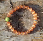 Orange Selenite Bracelet