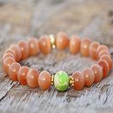 Orange Selenite Bracelet