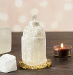 10cm selenite cleansing tower