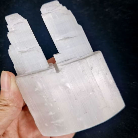 Selenite Double Tower