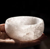 Selenite Offering Bowl