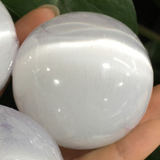 Small selenite sphere without stand